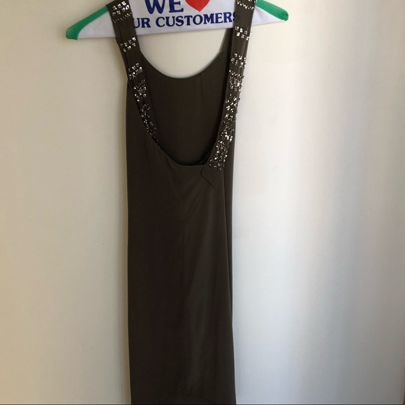 3.1 Phillip Lim Silk Embellished Shoulder Dress - Picture 4 of 6